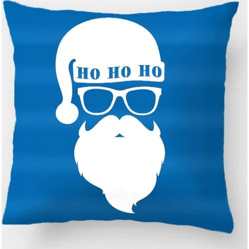 Hipster Santa Throw Pillow Wedding Decorative Cushion Cover Pillow Case Customize Gift By Lvsure For Car Sofa Seat Pillowcase