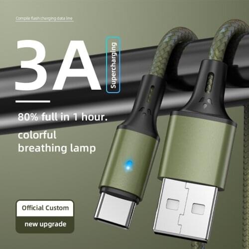 Micro USB Type C Cable 3A Fast Charging Mobile Phone Charger Data Cord For iPhone 12 Pro Max Xiaomi 11 Redmi Note 9s Huawei P40