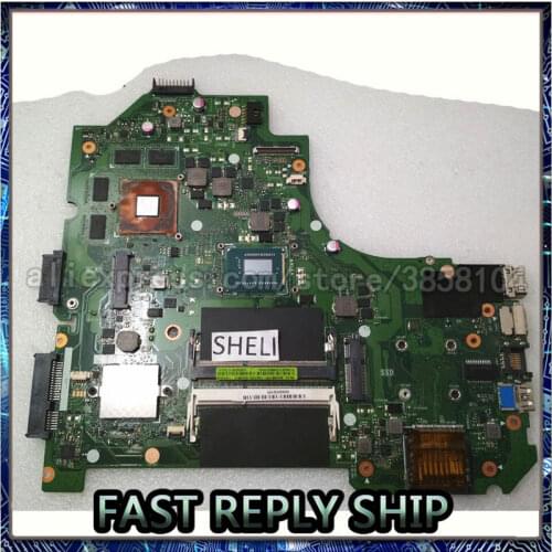 SHELI For ASUS S56CM S56C K56C K56CM Motherboard with I5-3317U GT635 2GB