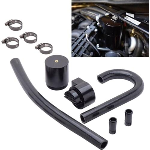 Oil Reservoir Catch Breather Tank Set for BMW N54 E90 E92 E82 Durable