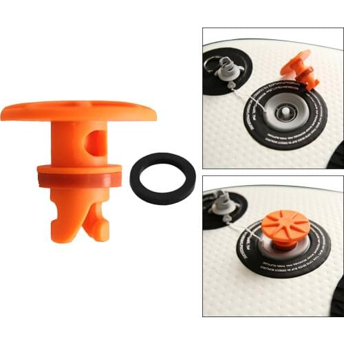 Inflatable Paddle Board Valve Fast Deflation Surfboard Air Release Plastic Deflate Valve for Inflated Surfboard Surfing Board