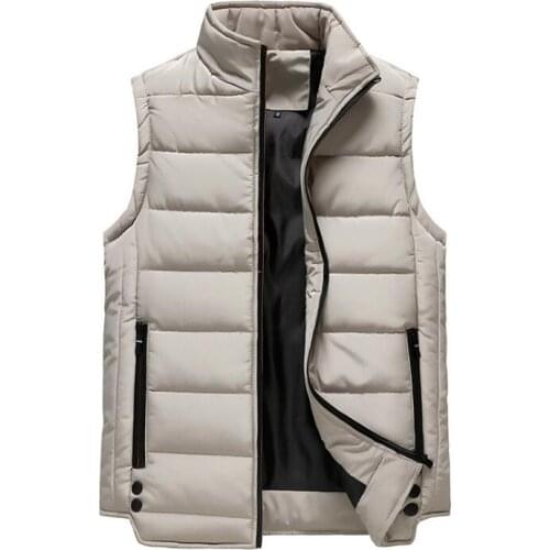 2021 New Autumn Women Ultra Light Down Cotton Vest Coat Parka Ladies Sleeveless Waistcoat Plus Size