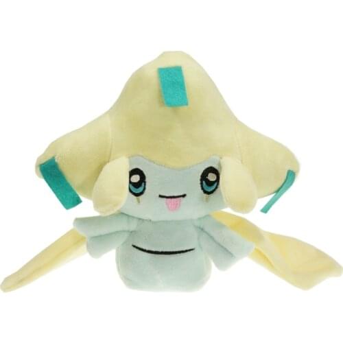 20cm Takara Tomy Pokemon Jirachi Wishing Star Anime Plush Children Doll for Kids Baby Birthday Gifts Toys