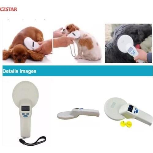 134.2khz fdx-b animal pet scanner reader rfid microchip pet scanner animal ear tag reader rfid reader