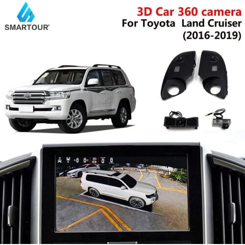 Smartour 360 Degree Bird View Panorama System Surround View System Special For Toyota Prado Land Cruiser Car DVR Recording