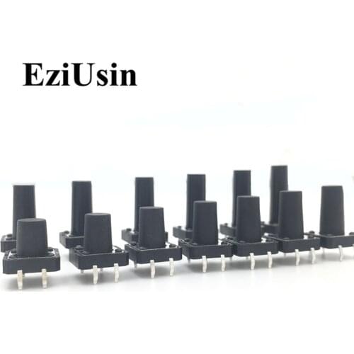 Tactile Tact Push Button Micro Switch 12*12*4.3/5/6/7/8/9/10/11/12/13/14/15/16/17/18/19/20/21/22/23/24/25MM 12x12
