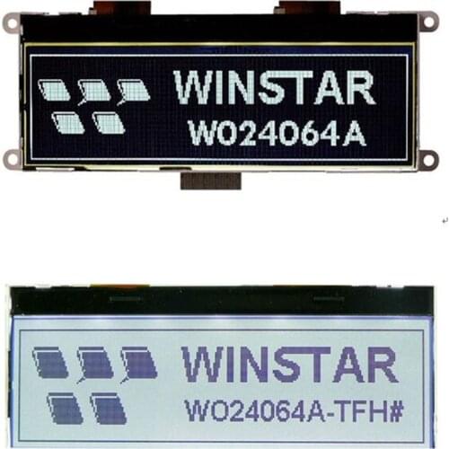 Winstar display WO24064A-TFH The model 240 x 64 dots includes cursor FSTN display New and original