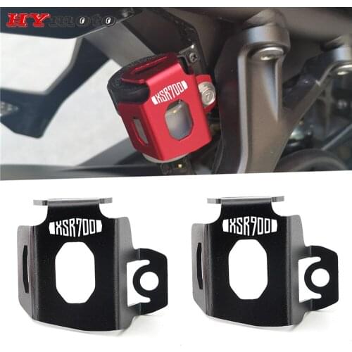 For Yamaha XSR700 XSR900 XSR 700 900 2017-2020 2021 Hot Deals Motorcycle Accessories Rear Fluid Reservoir Guard Cover Protector