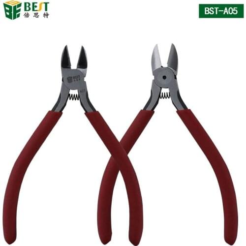 BST-5 Wire Stripping Electrical Wire Cable Cutters Pliers Cutting Side Snips Flush Pliers Nipper Hand Tools Stripping Pliers