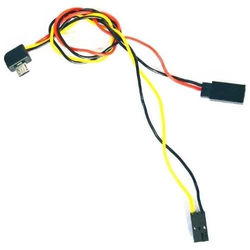 FPV Image Data Transmission Line AV Video Output Cable Rechargeable Cable for XiaoMi XiaoYi Sport Action Camera