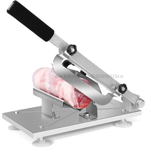 Beef Mutton Cutting Rolling Machine Household Stainless Steel Slicer Multi-function Manual Cutting Vegetable Slices Washable