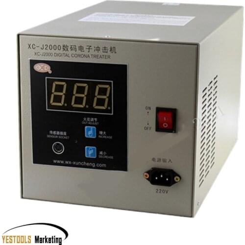 XC-J2000 Corona Treatment Machine Electron Impact 2KW Electromechanical Airsick Film Blowing Machine Printing Machine EDM