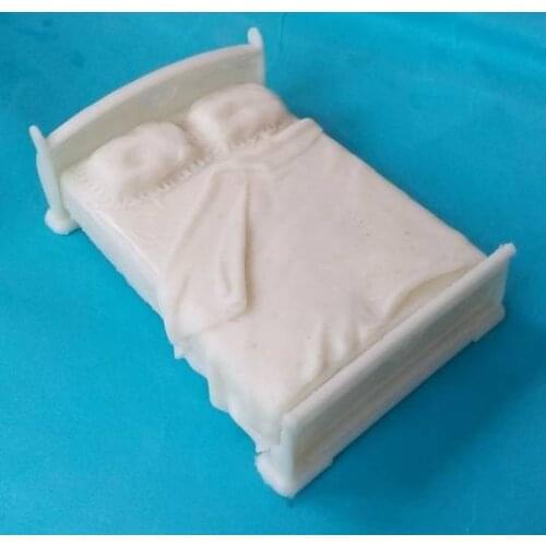 Scene model resin bed 1:35