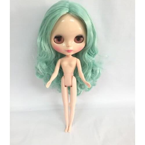 Nude blyth dolls green hair Factory doll 0101