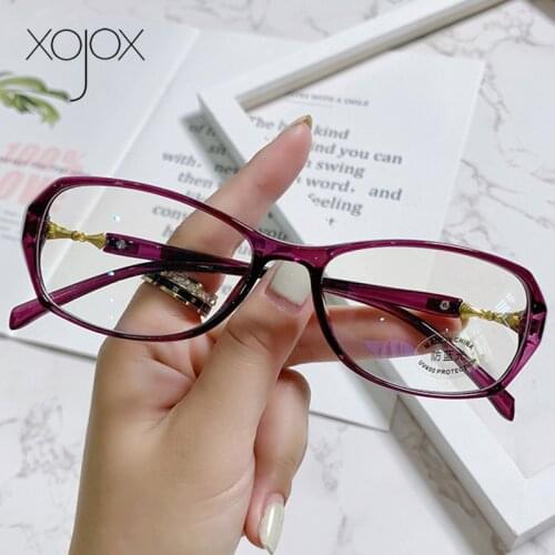 XojoX Vintage Womens Reading Glasses Men Anti-Blue Light Computer Hyperopia Eyewear Ultralight Presbyopia +1.0 2.0 3.0 4.0
