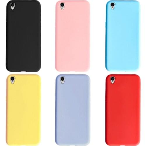 Pure Color Phone Case For OPPO A37 Case 5.0" Soft Silicone TPU Back Cover For OPPO A37 A37f A37fw A37m A 37 OPPOA37 Coque Fundas