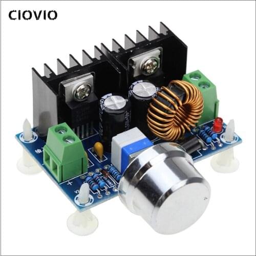 2PC XH-M401 DC-DC Step Down Buck Converter Power Supply Module XL4016E1 PWM Adjustable 4-40V To 1.25-36V Step Down Board 8A 200W