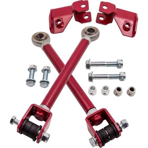 Front Adjustable Lower Control Arms + Tension Rods For Nissan S13 2pcs/Set LH RH Total Hicas Eliminator Kit Lock Arm