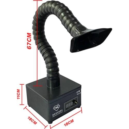 TBK-638 new type smoke purifier industrial soldering iron small smoking instrument laser marking engraving smoke exhaust fan