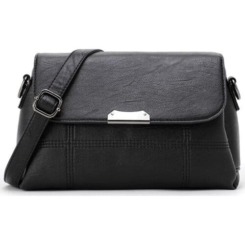 Winter Style Soft Leather Luxury Handbags Women Bags Designer Woman Messenger Shoulder Crossbody Bags For Women 2019 Sac A Main