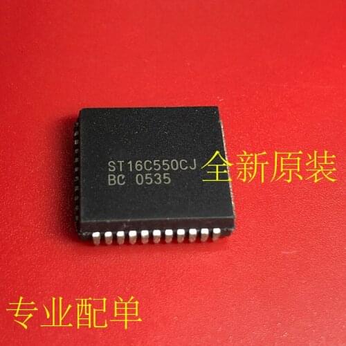 1pcs/lot ST16C550CJ ST16C550 PLCC-44