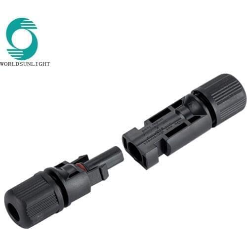 1 PCS Male / Female 30A Cable Plug Solar Pv Connector Solar Panel Branch Series Connect Solar System