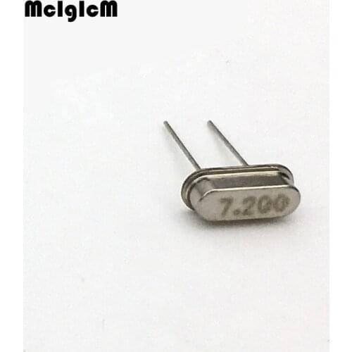 1000pcs hc-49s 7.2MHz 7.200mhz 20ppm 20pF quartz resonator