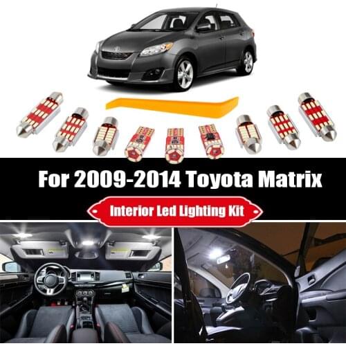 14pcs White Canbus No Error Car LED Bulbs For 2009-2015 Renault Megane III 3 MK3 Hatchback Interior Reading Dome Trunk Light Kit