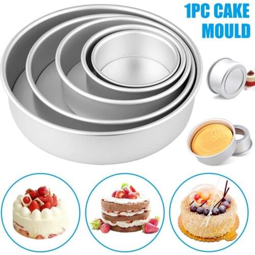 5/7/9/11/12 Inch Cake Mold Aluminium Alloy Round DIY Cakes Pastries Mould Baking Tin Pan Kitchen Tool SNO88