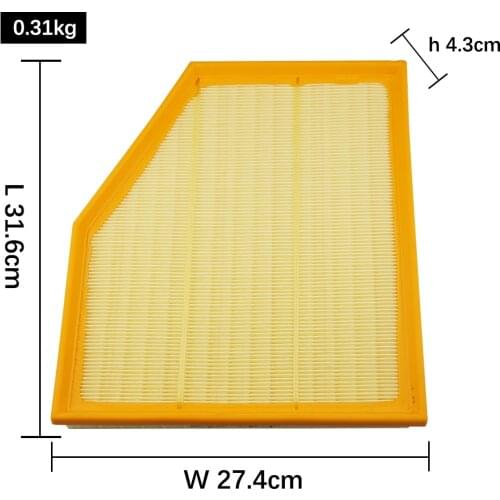 Car Engine Air Filter for BMW 5 /550i/520i/520Li/545i/645Ci /650i FOR BMW 6 13717521023 C31149