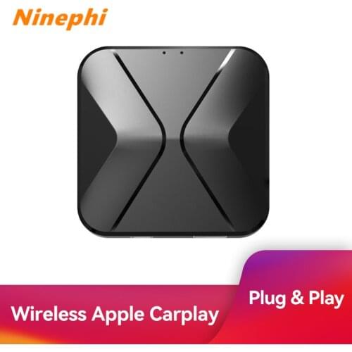 Ninephi Wireless Apple Carplay Dongle Adapter for Peugeot 208 308 408 508 3008 4008 5008 Land Rover Discovery VW Skoda Mazda 3 5