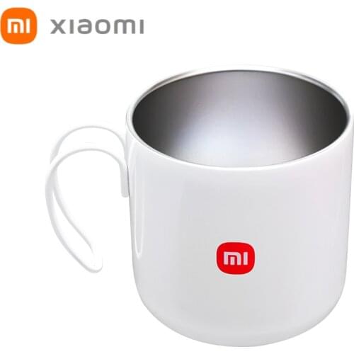 Xiaomi Cups Mi Custom Stainless Steel Mugs Tea Iced Coffe Cup Smooth Lacquer Hot Cold Usages Travel Hiking Luxury 2021 Original