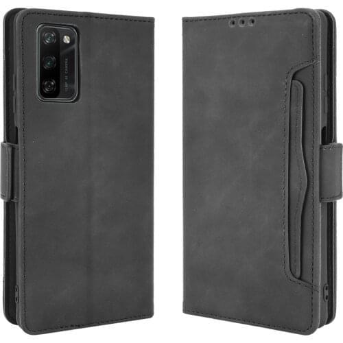 For Blackview A100 Case Cover Premium Leather Flip Multi-card slot Cover For Blackview A100 a 100 case 2021 6.67 inch