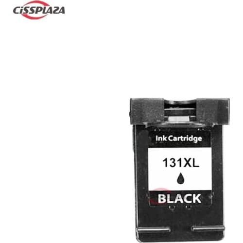 CISSPLAZA 1pc Compatible ink cartridges for HP131 Black Cartridge Photosmart 2710 2610 325 PSC 2355 DeskJet 6830 6840 6940