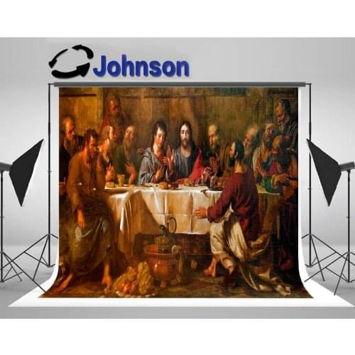 Brussels paint the last supper room backdrops High quality Computer print wall photo studio background