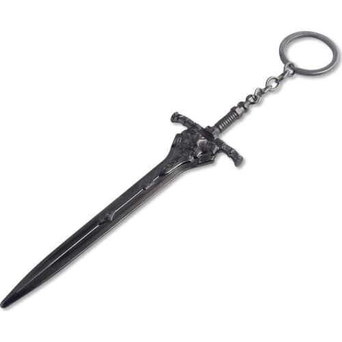 Game Dark Souls 3 black knight Sword Keychain Solaire Of Astora keyring Pendant menJewelry
