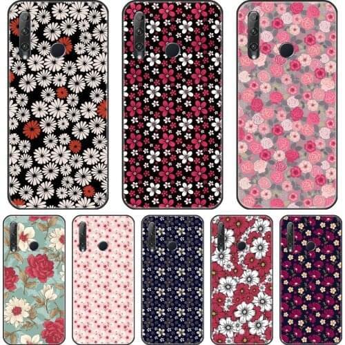 Rose Flower Aesthetic Floral Silicone Phone Case For Huawei Honor V20 8S 8A Pro Back Cover For Huawei Honor 10i 20i 20 Lite Pro