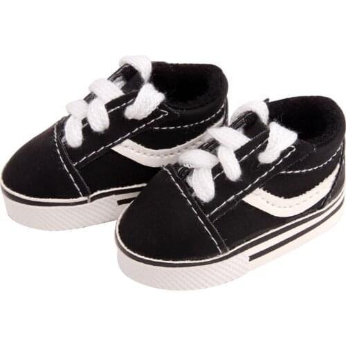 Adorable Shoes Sneakers for Mellchan Baby Doll, for 14.5inch American Doll, Casual or Sports Outfits