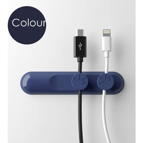 Magnetic Cable Clip Data Cable Organizer Usb Charger Cable Holder Car Styling For Benz w203 w204 w205 w210 w211 w213 gla glc glk