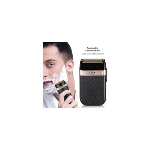 KEMEI Beard Trimmer Shaver Portable travel Razor USB Charging Clippers Hair Cutting Machine Wireless Cutting Machine for Beard