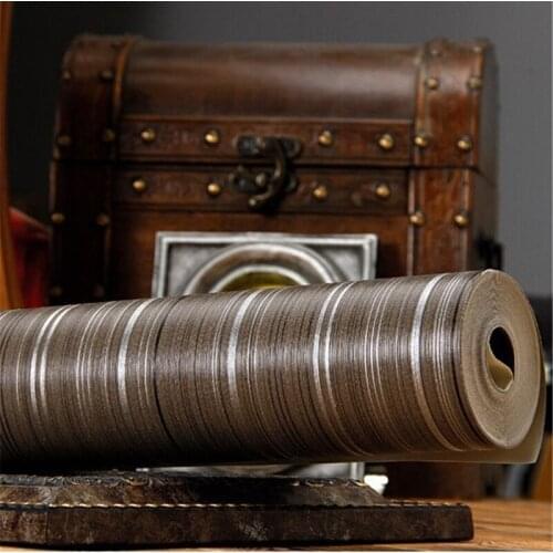 Wellyu wall paper modern designer style wall paper Pvc wallpaper black and white striped pattern 3Dwallpaper home decoration