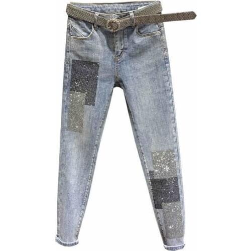 Py1038 2020 spring summer autumn new women fashion casual Denim Pants woman female OL baggy jeans women high waisted jeans