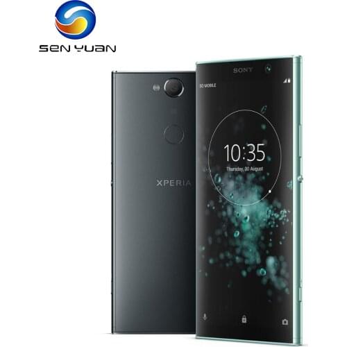 Original Sony Xperia XA2 Plus Mobile Phone 4G LTE Single/Dual SIM Android SmartPhone 6.0" Snapdragon 630 4GB+32GB NFC CellPhone