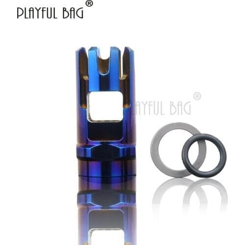 PB Playful bag Outdoor sport Mini crown Roast blue Gel ball gun cap refitting accessory Jinming 416 Tactical CS DIY toys MA14S