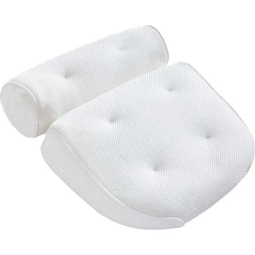 Bath Cushion Bathtub Pillow Suction Up Bathing Accessories for Home Bathroom