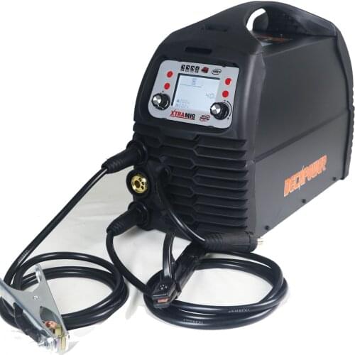 XTRAMIG 4 in 1 IGBT Single phase mig welder 200 amp arc welder CO2 NO GAS mig tig sticker mag mma aluminum welding machine