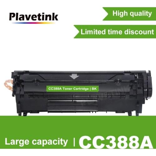 Plavetink CC388A 388A 88A Toner Cartridge For HP LaserJet P1007 P1008 P1106 P1108 Pro M1136 M1213n Printer Black Toner Cartridge