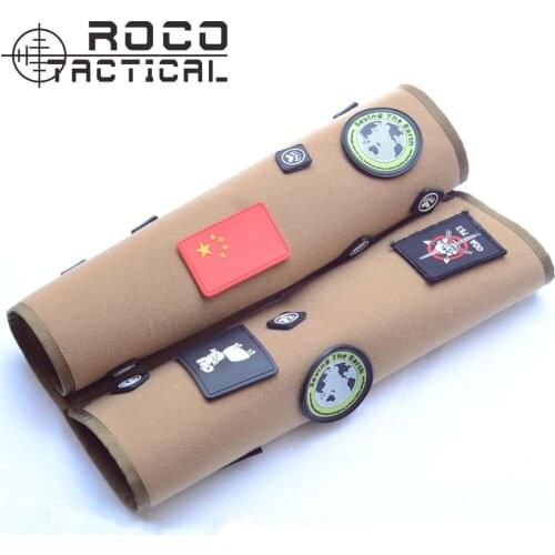 ROCOTACTICAL Military Patches Display Board Military Patches Holder Badges Folding Mat for All Hook-Backed ID Patches Name Tapes