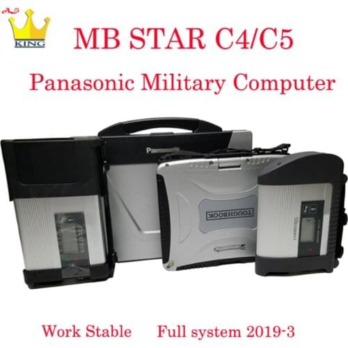 Wifi MB STAR C4 with V2021.03 Software MB STAR C5 SD Connect Compact 4 Diagnostic Tool For car & truck support SCN CODING online