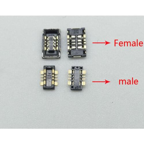 2pcs/lot Inner FPC Battery Clip Contact Connector replacement For Samsung galaxy S10 G973